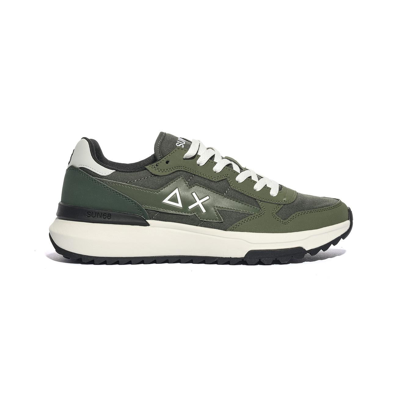 Sneakers Sun68 NIKI 2.0 SOLID Verdi Z45120MILITARE SCURO SUN 68