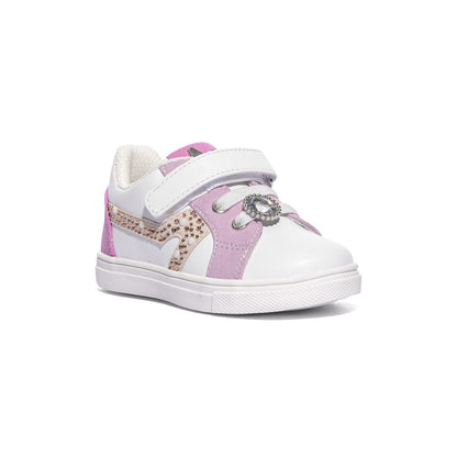 ASSO AG17850 WHITE LILLA SNEAKER Bambina 