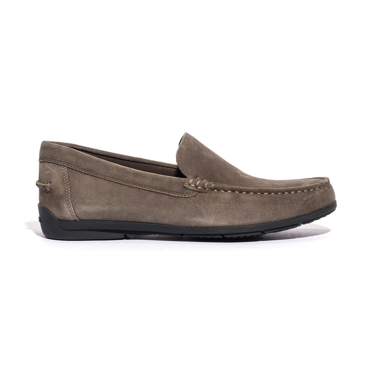 GEOX U55Q3A DOVE GREY C1018 Mocassini Uomo 