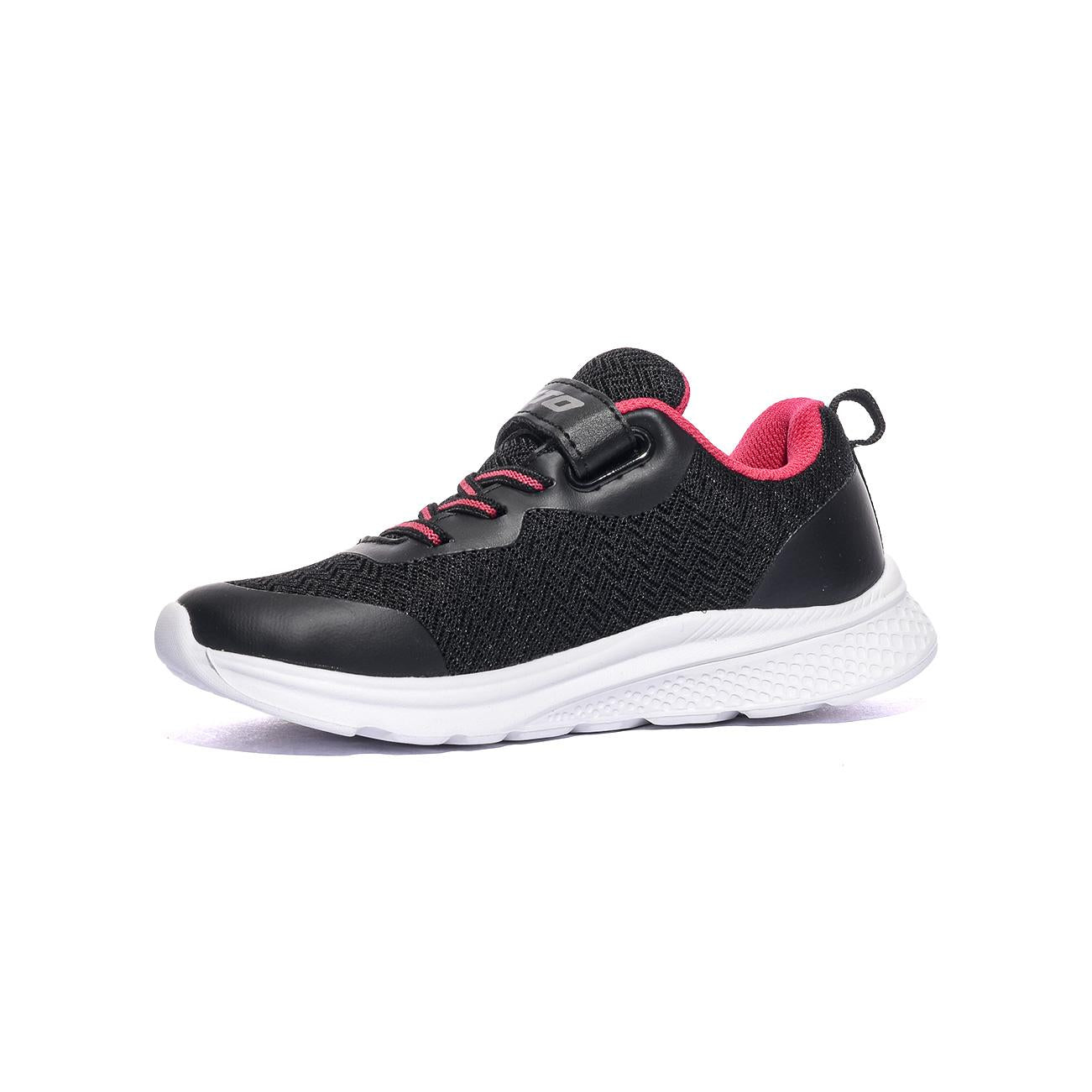 LOTTO 223078310 All Black Glamour Pink Sneakers Bambina 