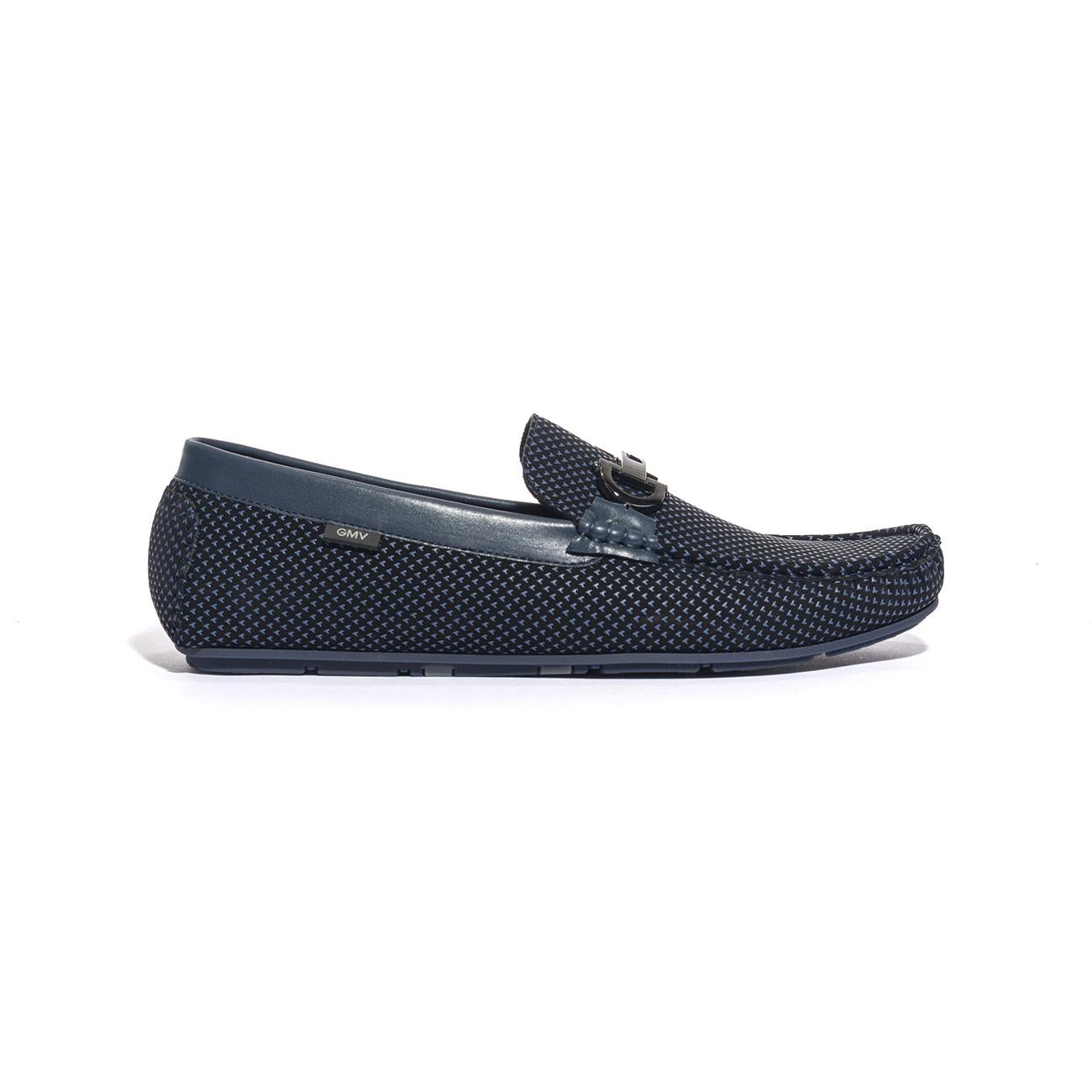 GIAN MARCO VENTURI MO0149 NAVY Mocassini Uomo 