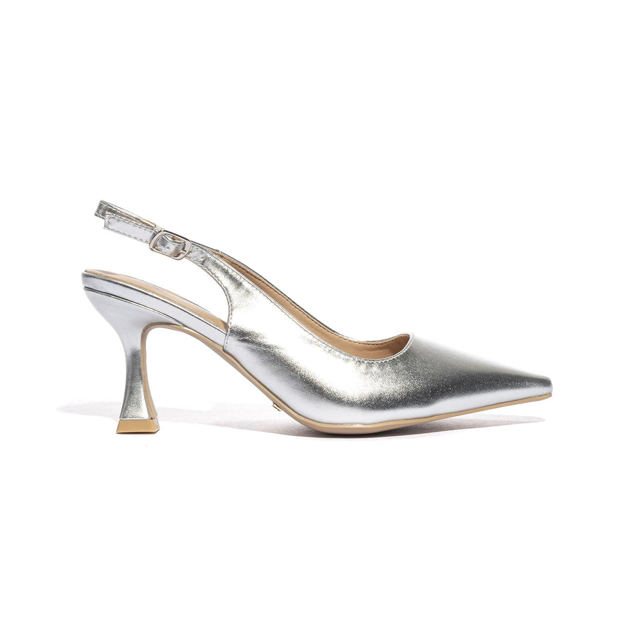KISS KRISS 6010 ARGENTO Decollete Donna 