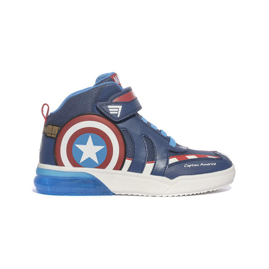 GEOX J369YC 0FU50 NAVY RED  C0735 Sneakers Bambino 