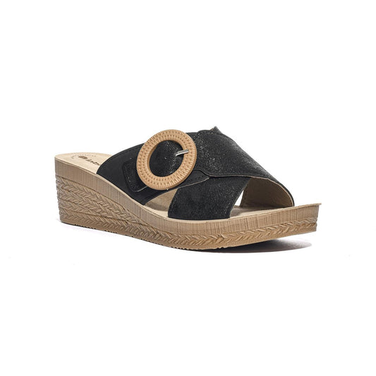 IN BLU GO000012 NERO Sandali Donna 