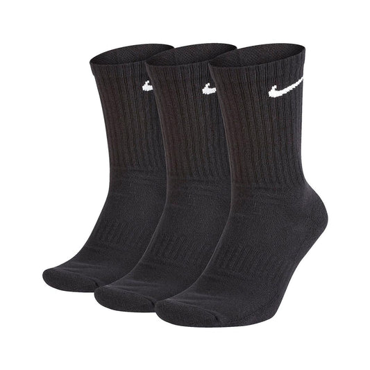 NIKE SX7664-010 BLACK WHITE Calzini Unisex 