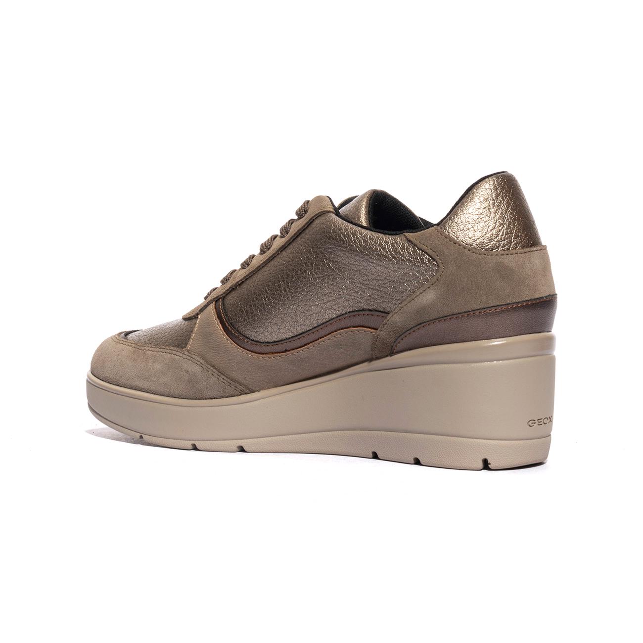 GEOX D46RAA 02N22 TAUPE  C6029 Sneakers Donna 