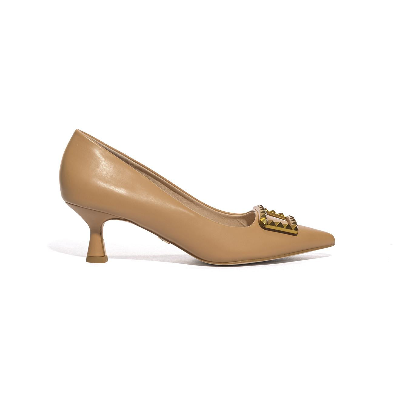 GOLD & GOLD GD102 CAMEL Decollete Donna 