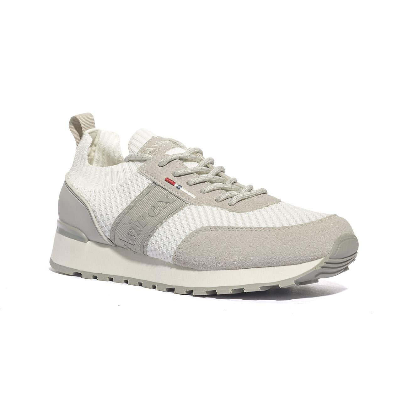 AVIREX VESA001 WHITE Sneakers Uomo 
