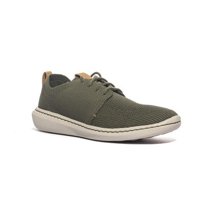CLARKS 138174 KHAKI Sneakers Uomo 