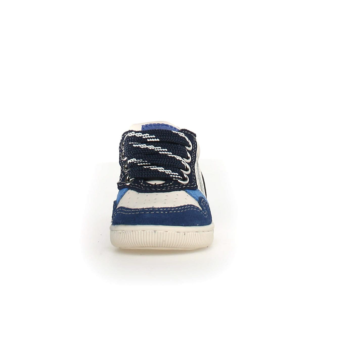KLIP SUEDE/CALF 0012017166-03-2B50MILK-AZURE-NAVY FALCOTTO