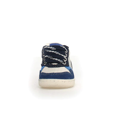 KLIP SUEDE/CALF 0012017166-03-2B50MILK-AZURE-NAVY FALCOTTO