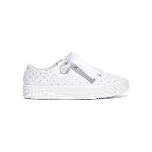 DXO 105 MACRAME BIANCO Sneakers Bambina 