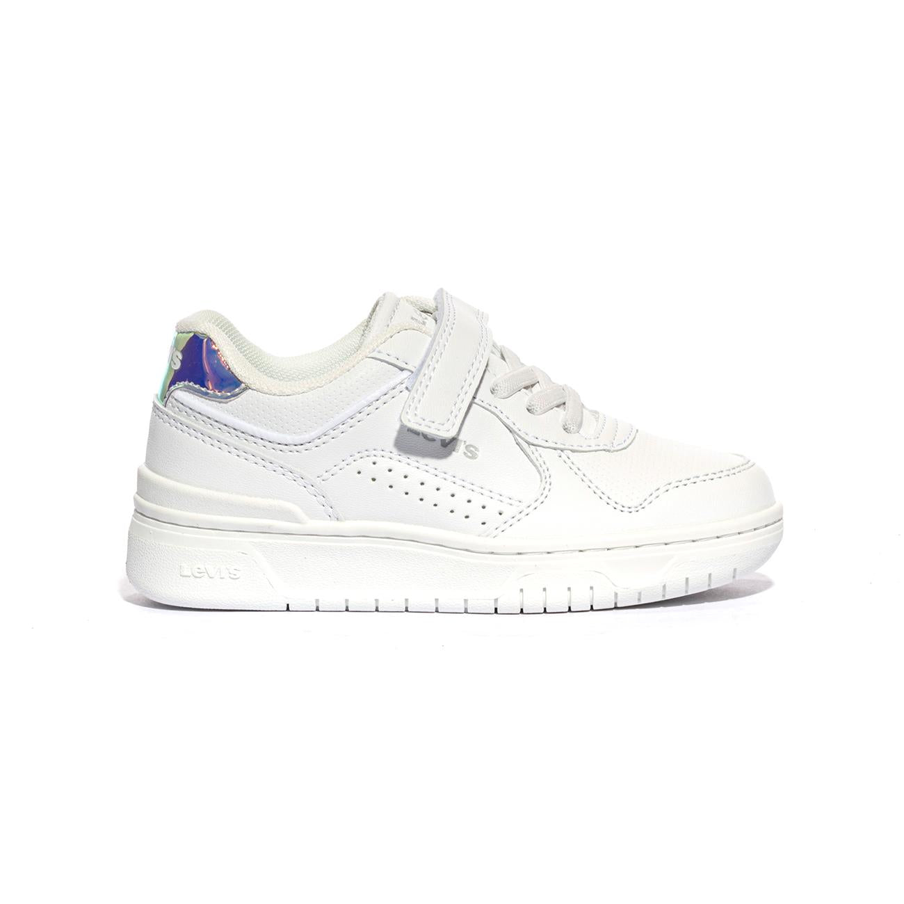 LEVI'S VDER0024S 2924 WHITE MIRROR Sneakers Bambino 