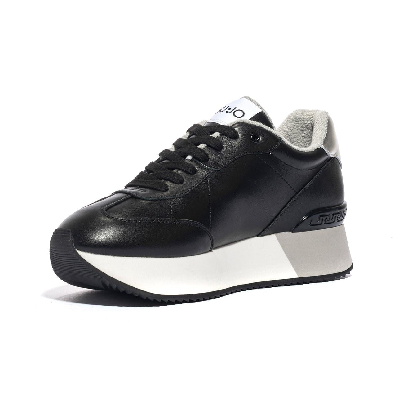 LIUJO BF4039PX52701039 BLACK SILVER Sneakers Donna 