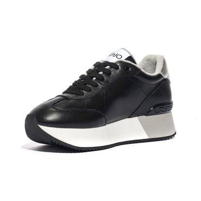 LIUJO BF4039PX52701039 BLACK SILVER Sneakers Donna 