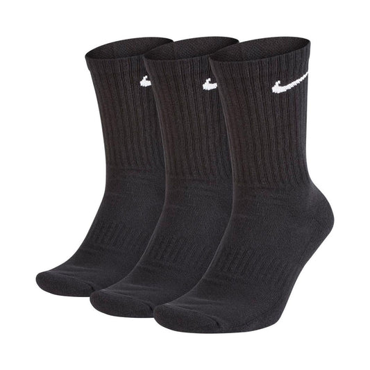 NIKE SX7669-010 BLACK WHITE Calzini Unisex 