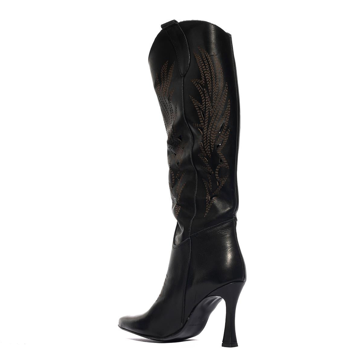 DOLCE MODA SARA 40 NERO Stivali Donna 