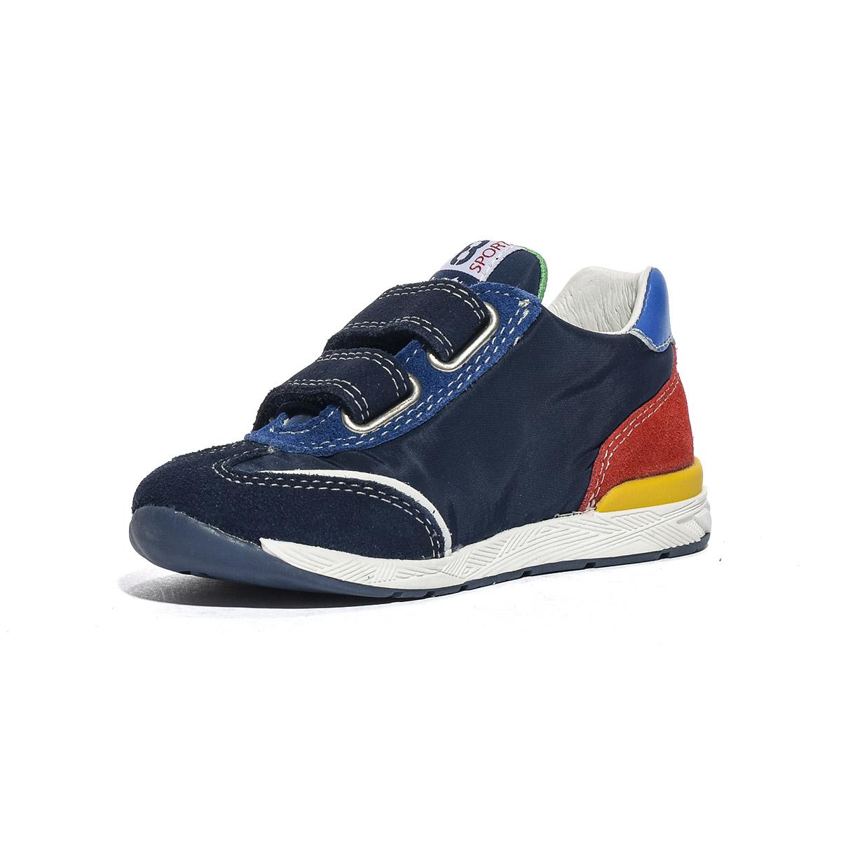 FALCOTTO 0012019007.01.1C38 NAVY RED Sneakers Bambino 