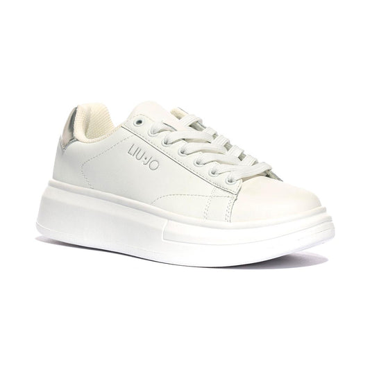 LIUJO 4F4753PX47404370 WHITE SILVER Sneakers Donna 