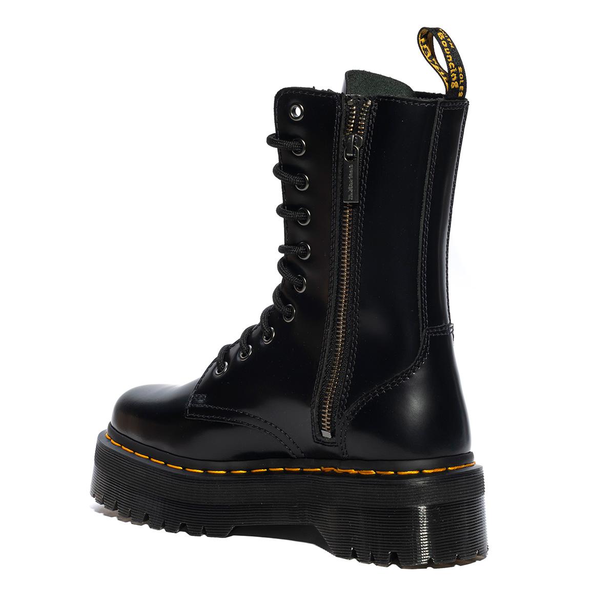 DR MARTENS 25565001 BLACK Anfibi Donna 