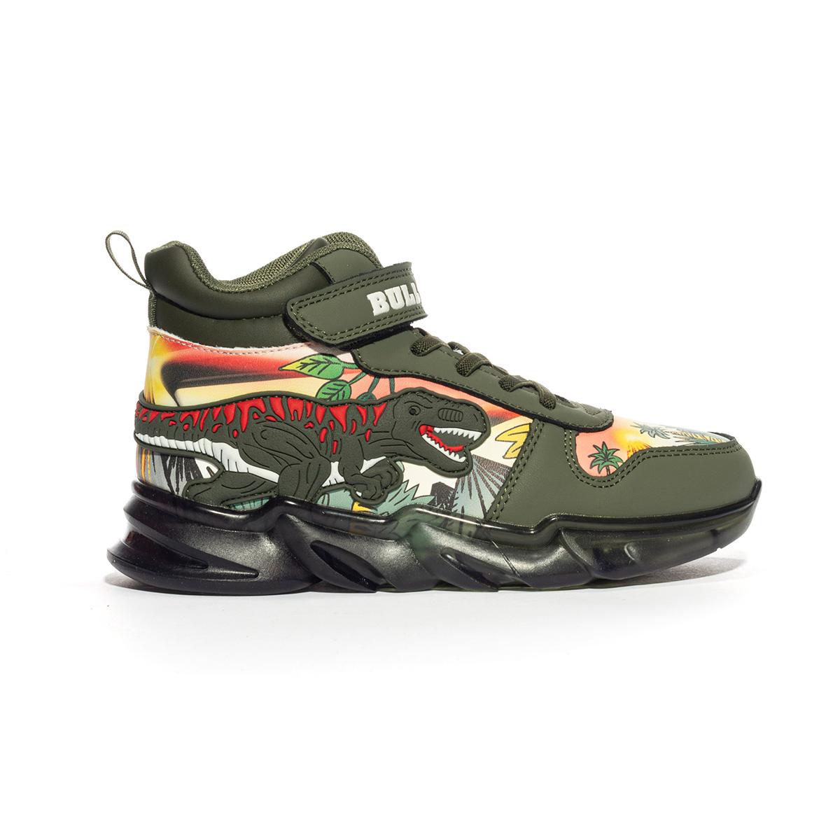 BULL BOYS DVAL3394 VERDE PALUDE Sneakers Bambino 