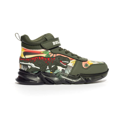 BULL BOYS DVAL3394 VERDE PALUDE Sneakers Bambino 
