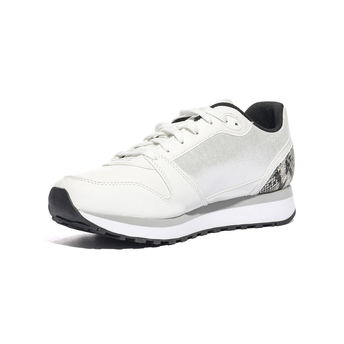 LOTTO 218120 WHITE BLACK SILVER Sneakers Donna 