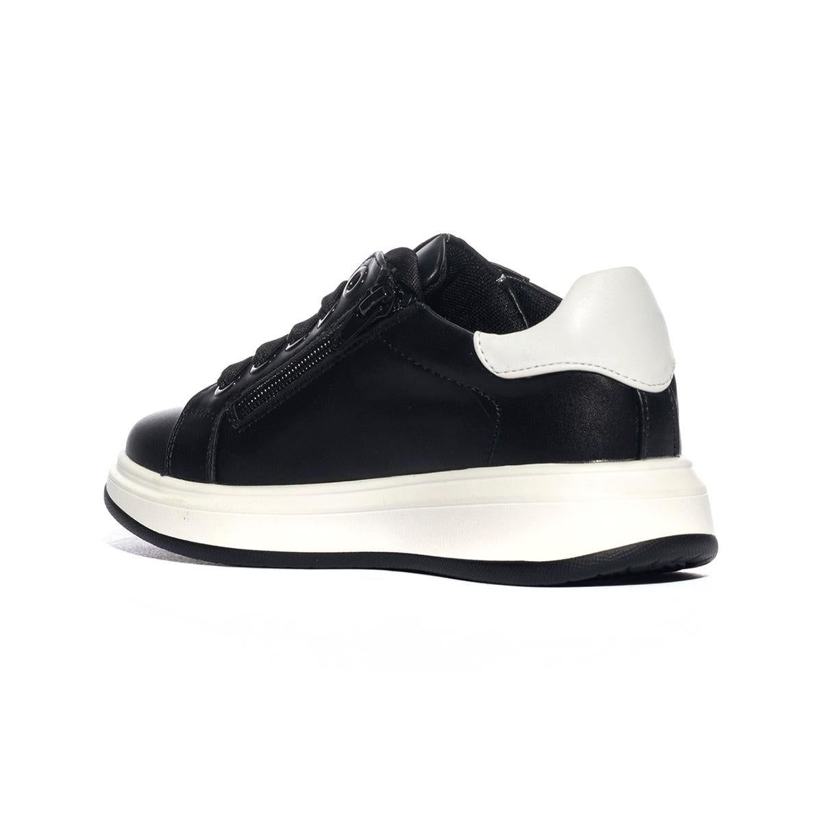 ASSO AG14084 BLACK WHITE Sneakers Bambina 