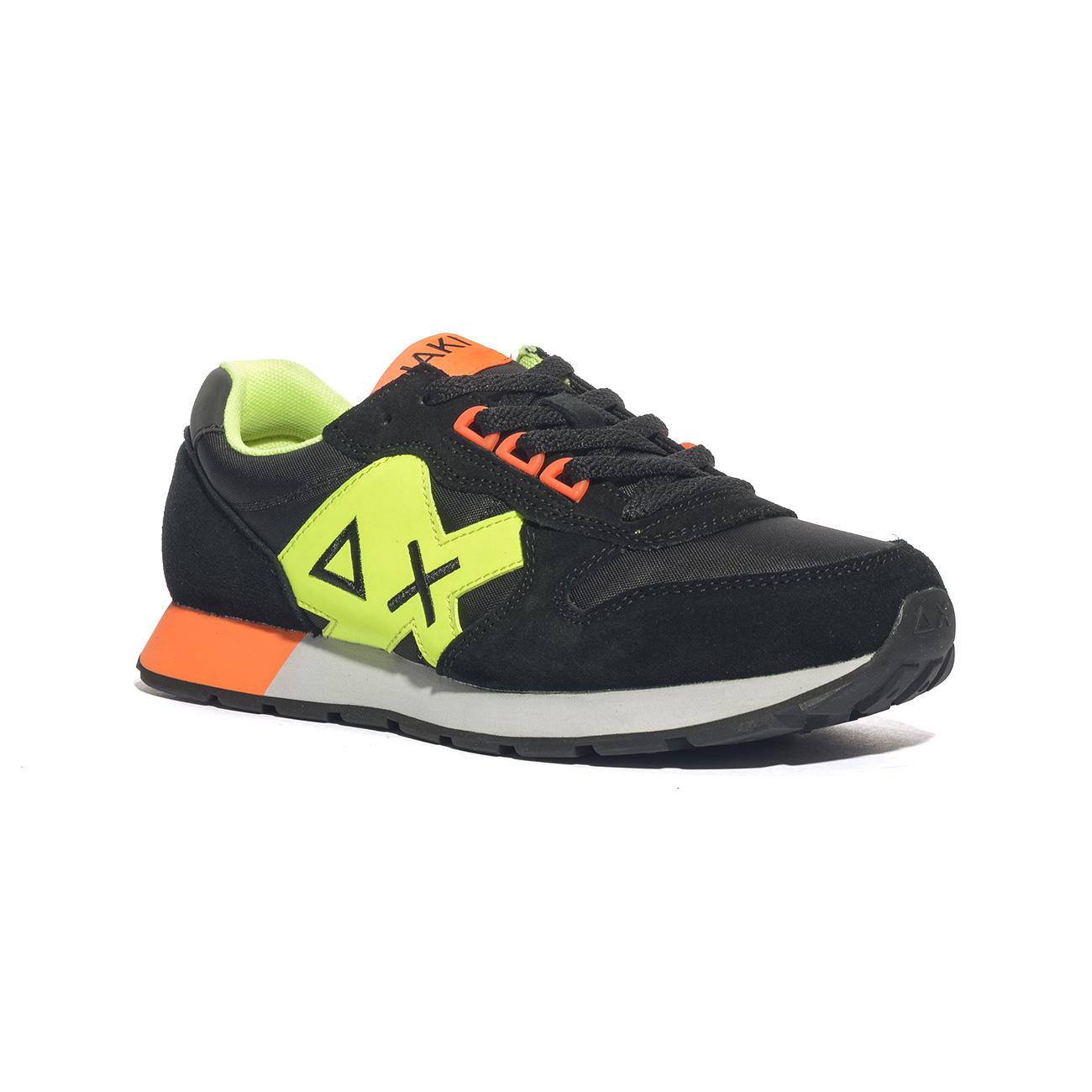 Sneakers Sun68  BOY'S JAKI FLUO ( TEEN) Nere Z34313TNERO SUN 68