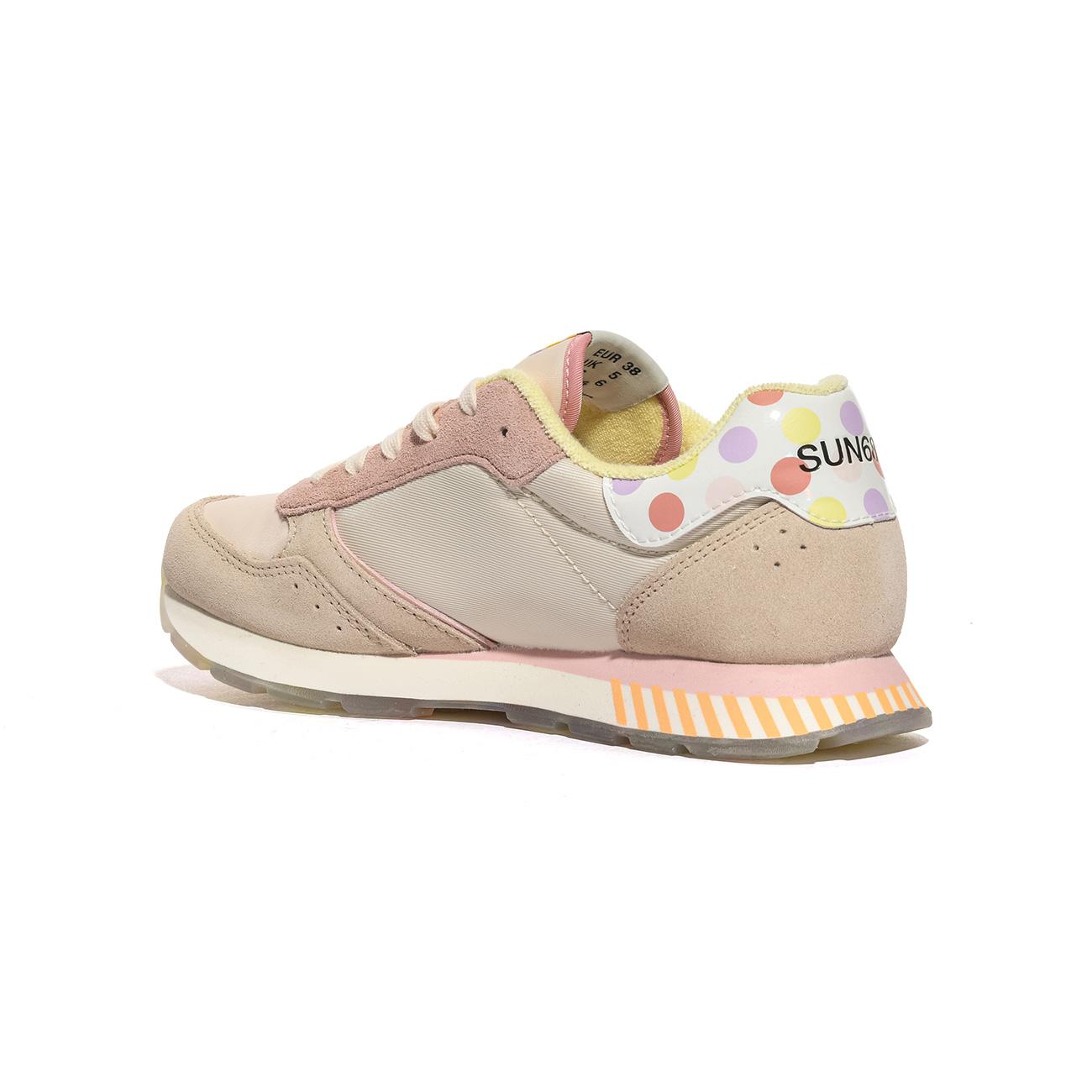 Sneakers Sun68 GIRL'S ALLY CANDY  CANE (TEEN) Rosa Z34405TPORCELLANA SUN 68