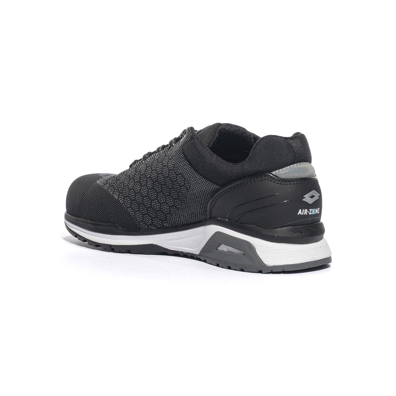 LOTTO 211776 BLACK BLACK WHITE Antinfortunistica Uomo 