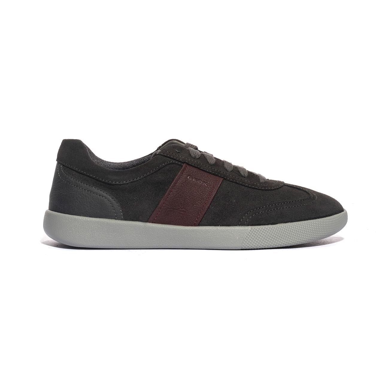 GEOX U3570A 022PT GRAPHITE WINE C1EA7 Sneakers Uomo 