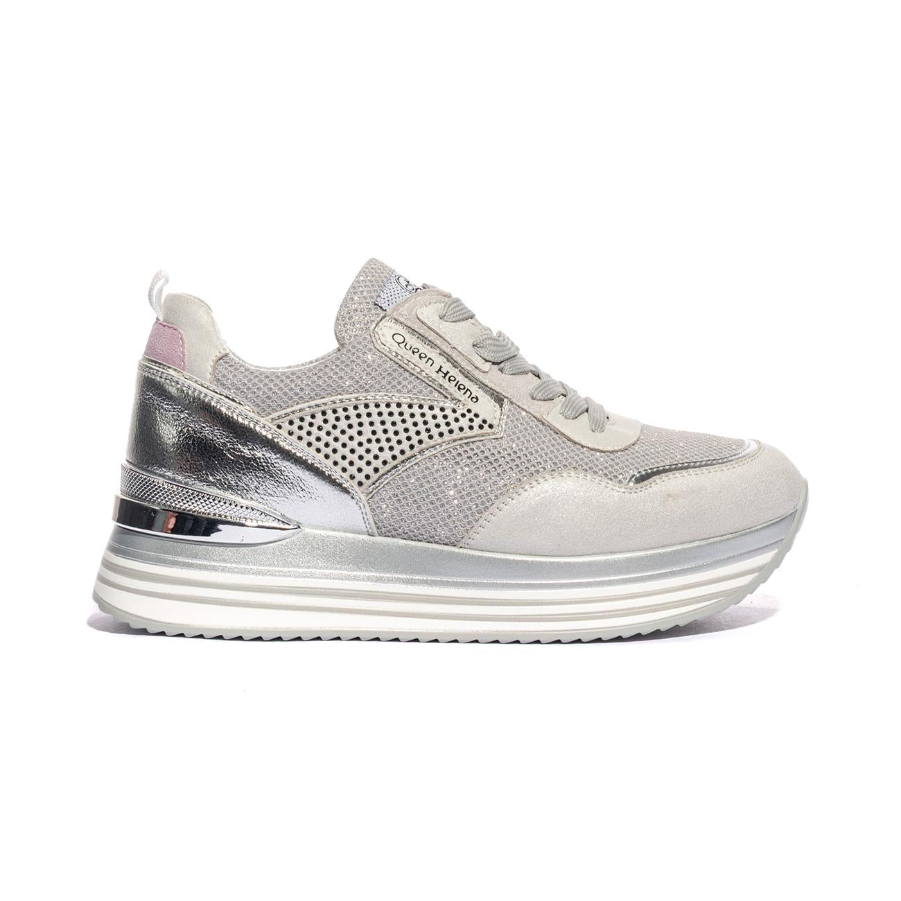 QUEEN HELENA X28-27 GREY Sneakers Donna 