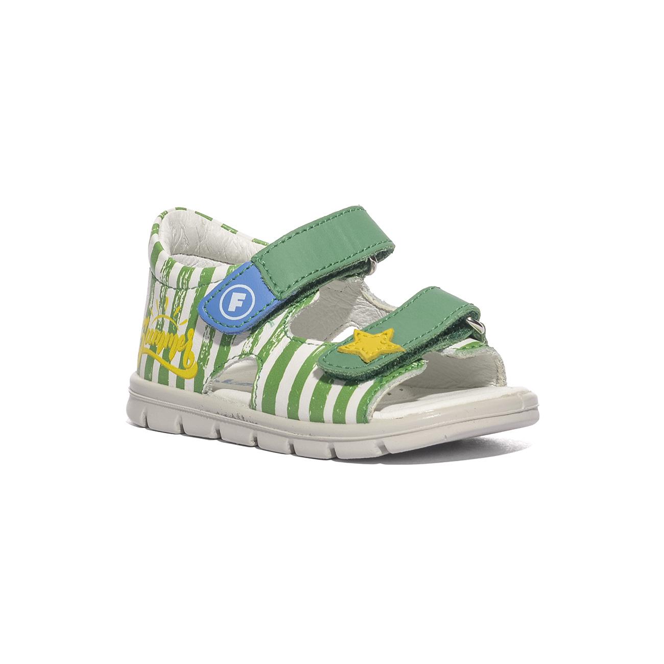 FALCOTTO 0011501113.01.1F28 GREEN WHITE Sandali Bambino 