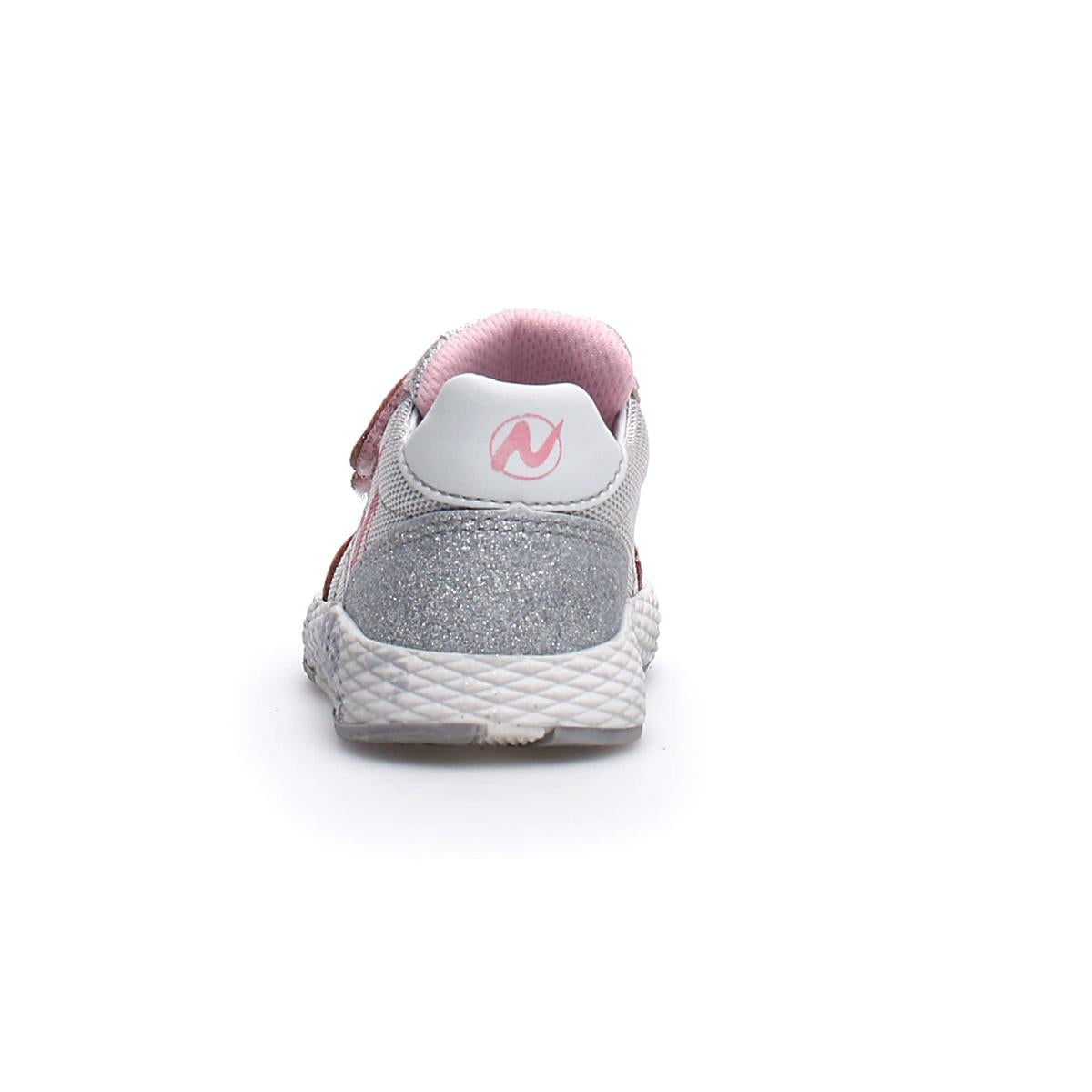 NATURINO 0012015885-28-1Q78 SILVER-ROSE Sneakers Bambina 