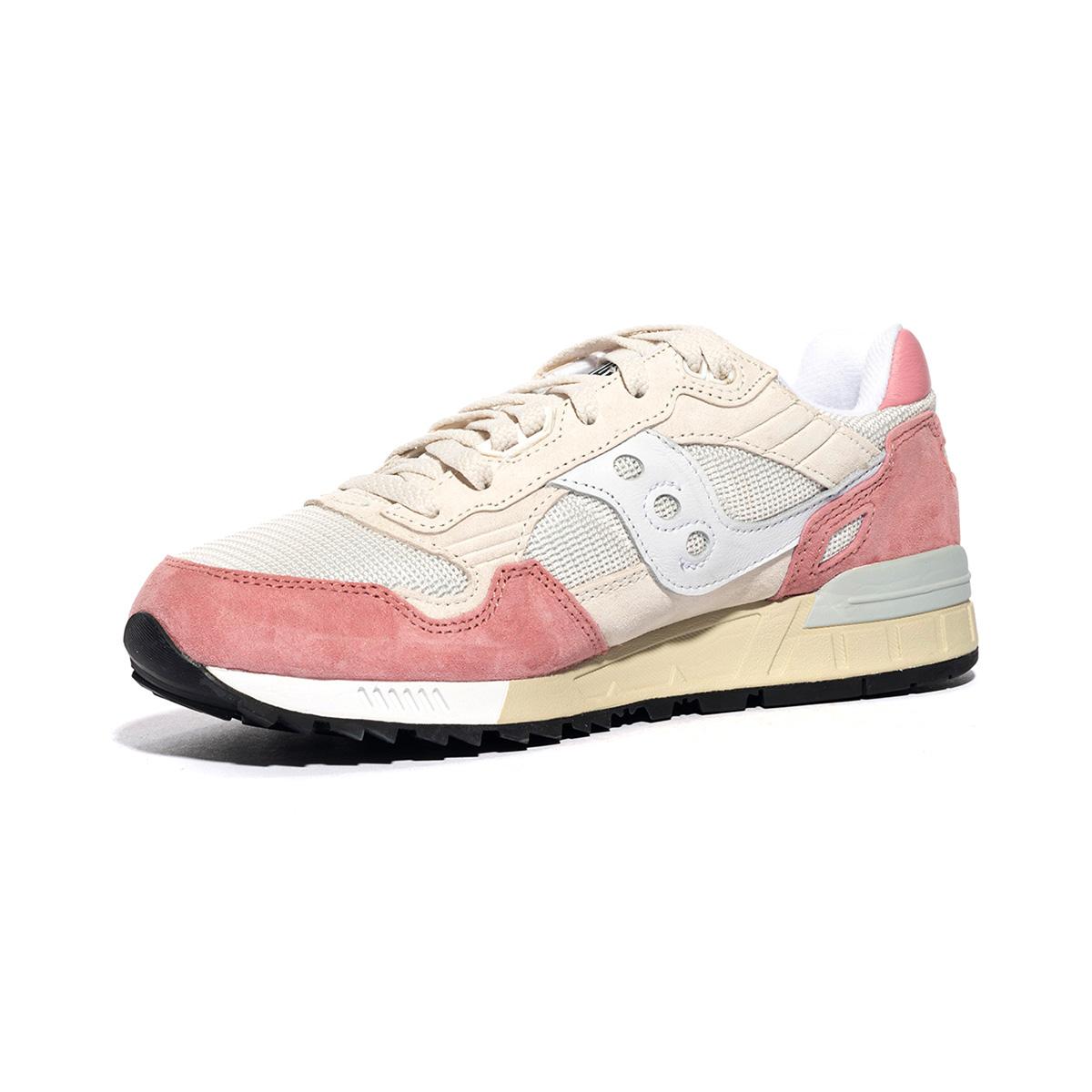 SAUCONY S70665-15 WHITE PINK Sneakers Uomo 