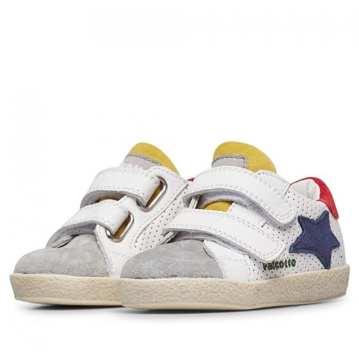 FALCOTTO 0012016752-19-1B29 WHITE-RED PLUS Sneakers Bambino 