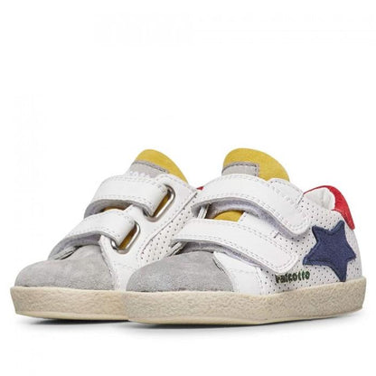 FALCOTTO 0012016752-19-1B29 WHITE-RED PLUS Sneakers Bambino 