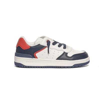 GEOX J45LQB WHITE NAVY C0899 Sneakers Bambino 
