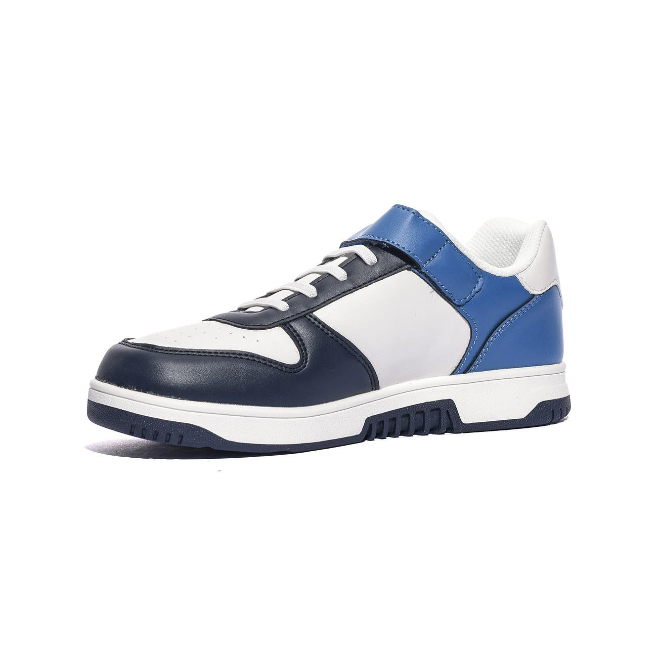 LOTTO 2194189E2 White Dress blue Sneakers Bambino 