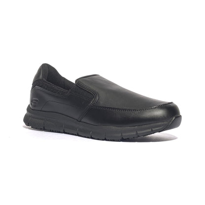 SKECHERS 77157EC BLK Slip-on Uomo 