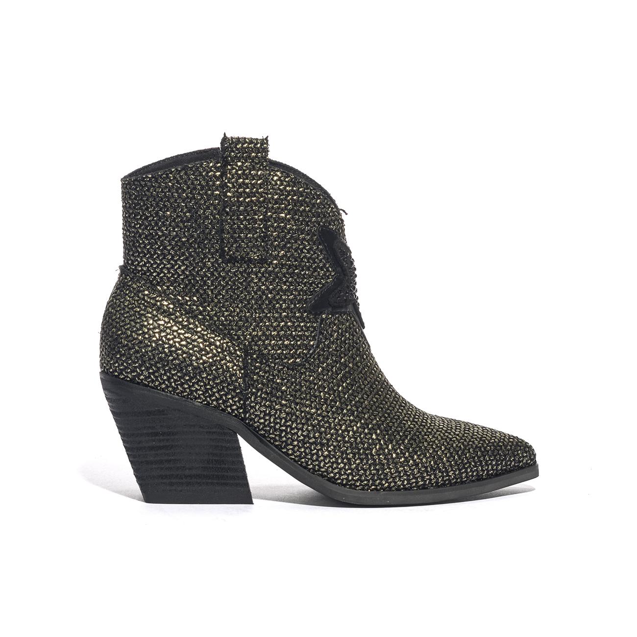 GOLD & GOLD GU226 NERO Stivaletti Donna 