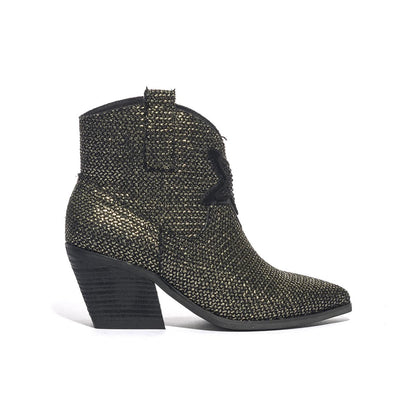 GOLD & GOLD GU226 NERO Stivaletti Donna 