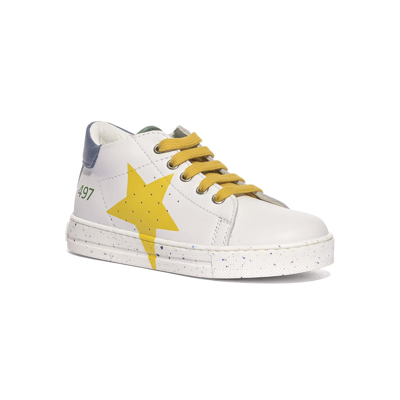 FALCOTTO 0012015331.01.2N64 WHITE AZURE YELLOW Sneakers Bambino 