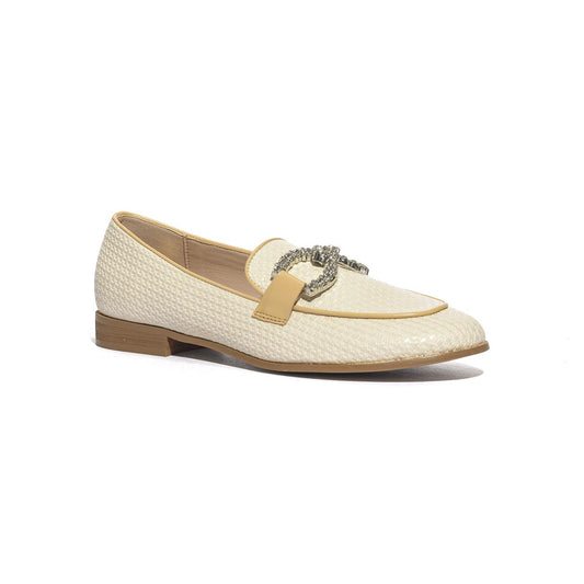 GOLD & GOLD GP661 BEIGE Mocassini Donna 