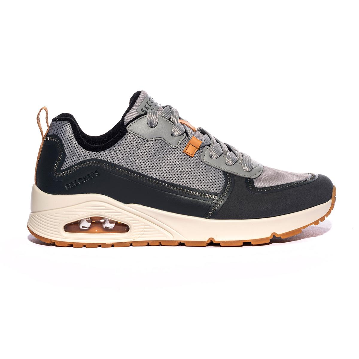 SKECHERS 183010 GRY Sneakers Uomo 
