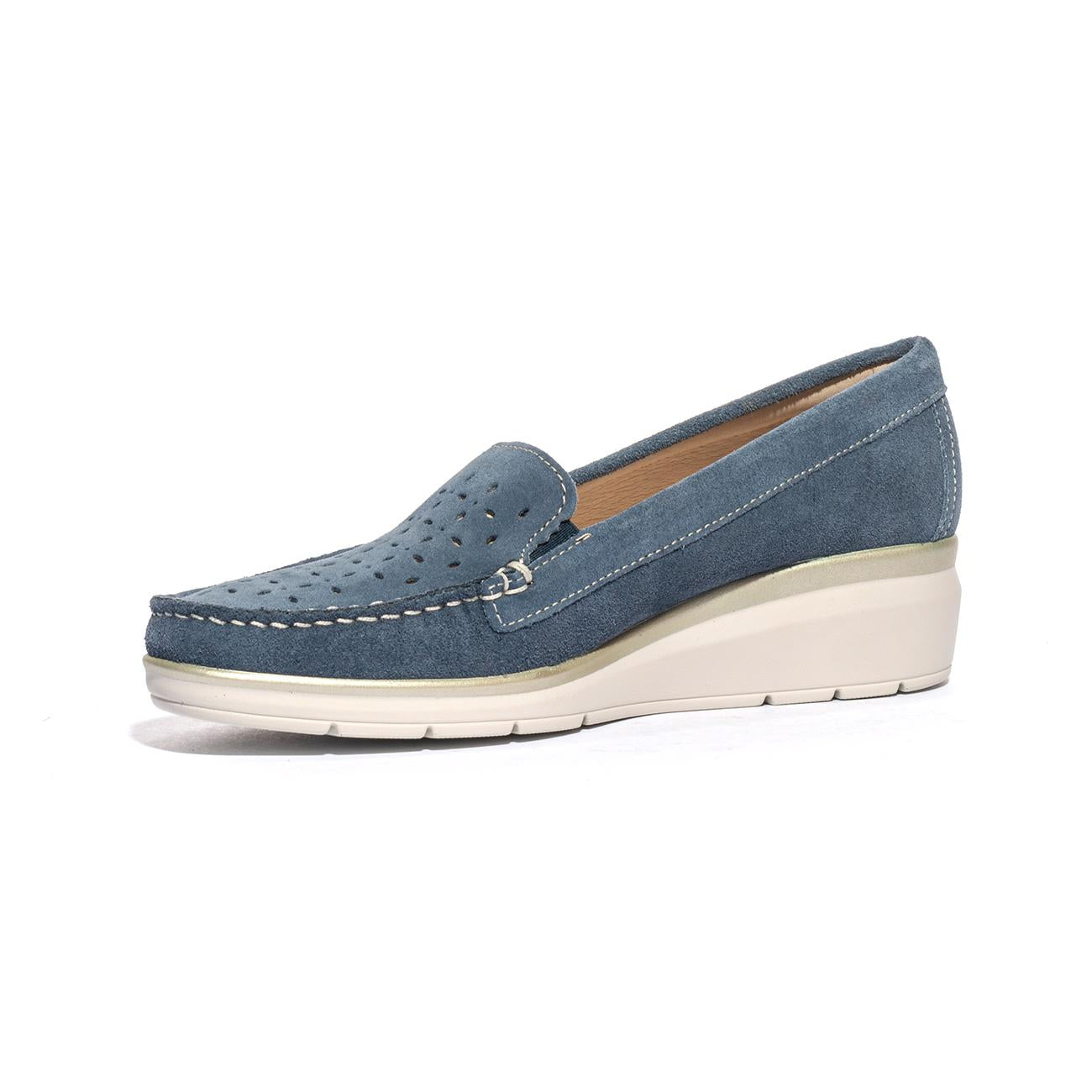 VALLEVERDE 11301 JEANS Mocassini Donna 