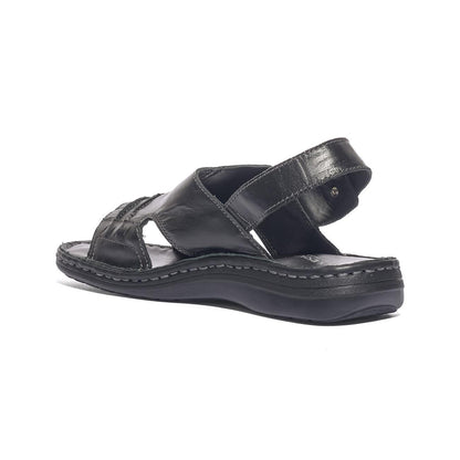 GLAMOUR 3180 NERO Sandali Uomo 