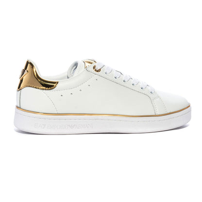 ARMANI X7X009 WHITE GOLD Sneakers Donna 