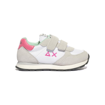 Sneakers Sun68  GIRL'S ALLY SOLID  NYLON (BABY) Grigie Z34401BBIANCO SUN 68